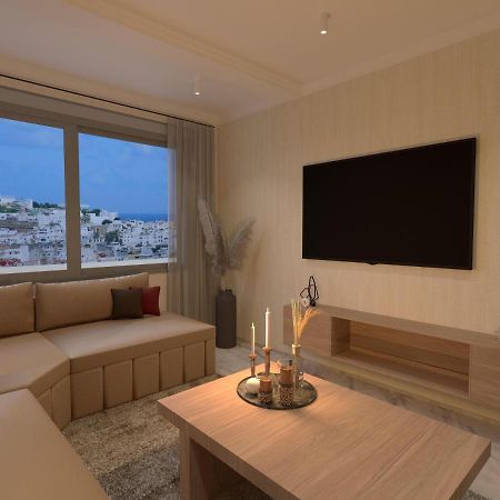Appartement De Luxe, Vue Kasbah De Tanger Et Mer Dış mekan fotoğraf